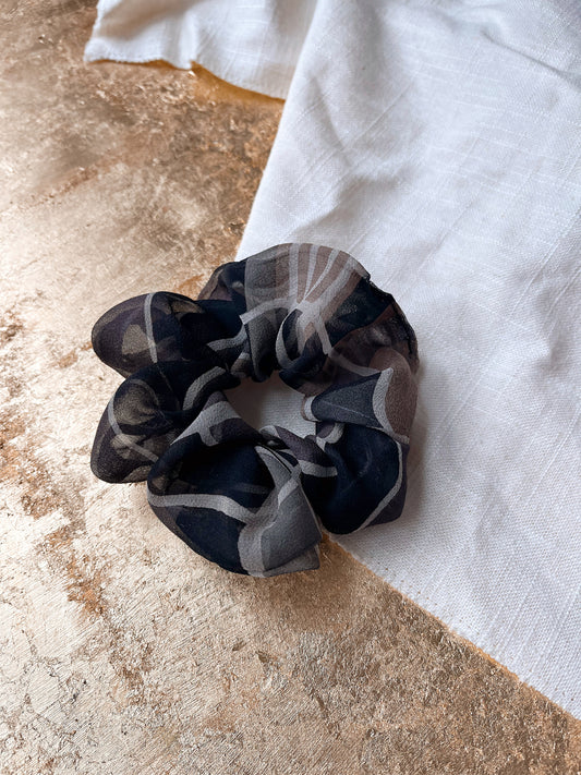 *now that we don’t talk* 100% silk chiffon scrunchie