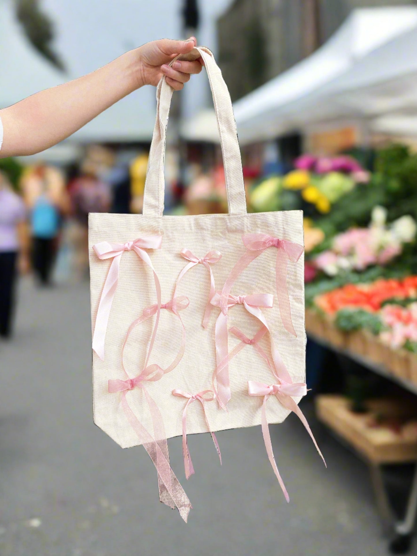 *ballet* bow tote